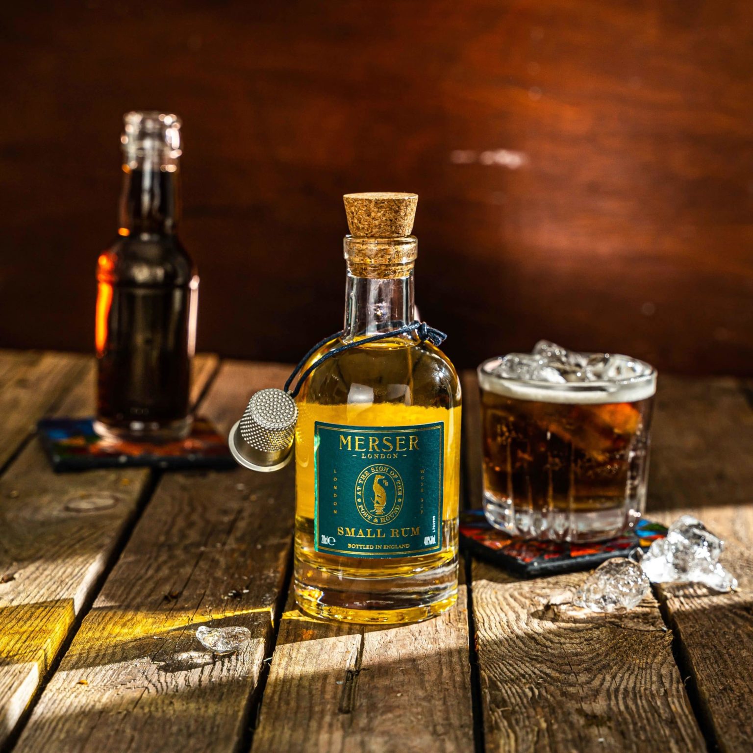 Rum Botel Small Rum - Merser Rum