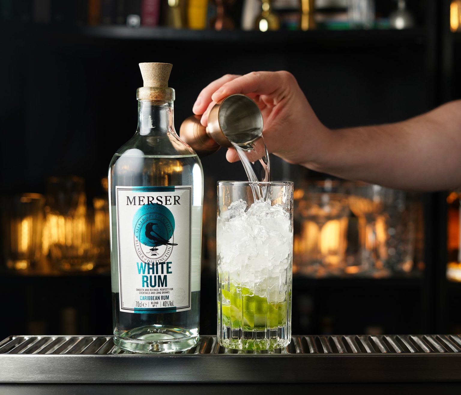Rum Botel White Rum - Merser Rum